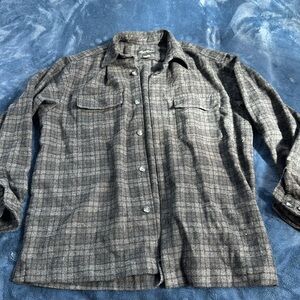 Men’s Eddie Bauer Wool Flannel Size M